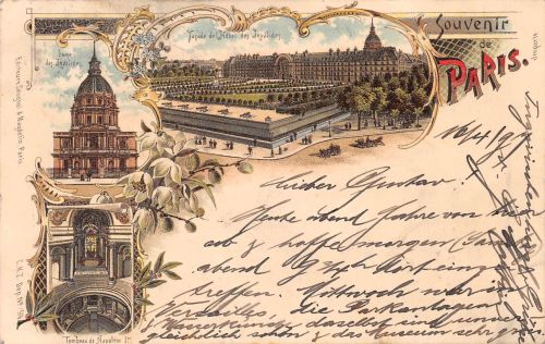 Frankreich 75 Paris Litho Mehrbild gl1897 301.339