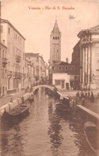 Italien Venezia Rio di S. Barnaba gl1925 301.748