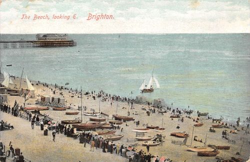 Großbritanien Brighton The Beach, looking E. gl 301.756