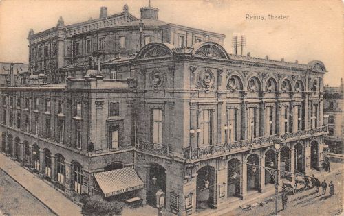 Frankreich 51 Reims Theater feldpgl1918 301.762