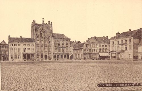 Belgien Dixmude Un coin de la Gde Place feldpgl1916 301.766
