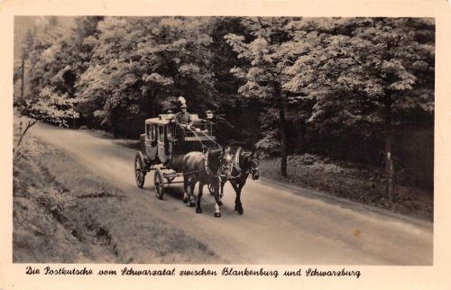 Motiv Kutschen Postkutsche vom Schwarzatal gl1956 301.808