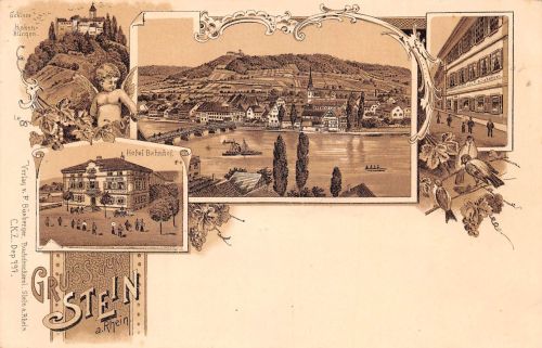 Schweiz Stein am Rhein Litho Mehrbildkarte ngl 301.820