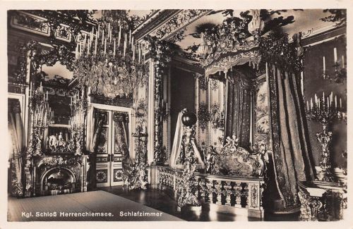 Herrenchiemsee Kgl.Schloss Schlafzimmer ngl 301.992