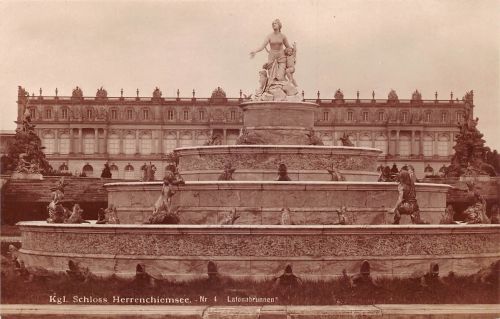 Herrenchiemsee Kgl.Schloss Latonabrunnen ngl 301.995