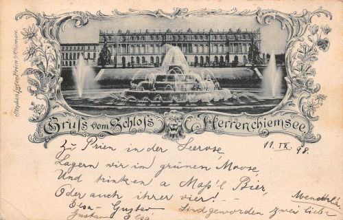 Herrenchiemsee Kgl.Schloss gl1898 302.000