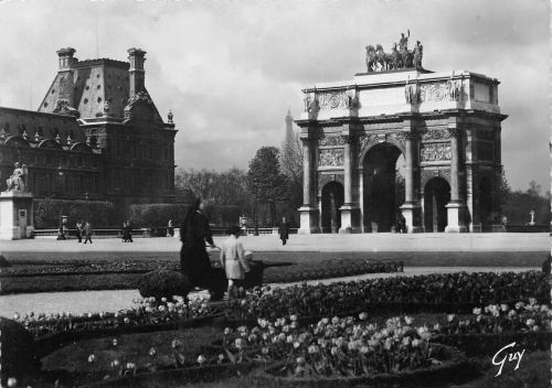 Frankreich 75 Jardins et Arc de Triumphe ngl 302.298