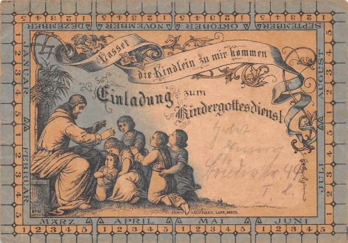 Religion Einladung zum Kindergottesdienst kein AK ngl 302.307