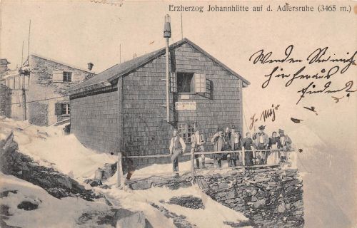 Berghütte Erzherzog Johannhütte auf d. Adlersruhe gl 302.308