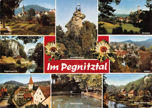 Landschaften-AK Bayern Pegnitztal gl1967 302.363