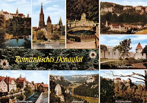 Landschaften-AK Schwäbische Alb Donautal ngl 302.380