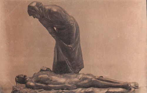 Skulptur Le Grisou, par Meunier Museum Brüssel ngl 302.383