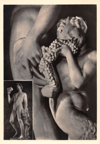 Skulptur Trunkener Bacchus Michelangelo ngl 302.396