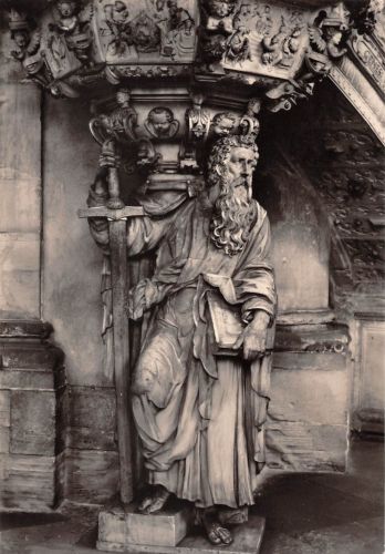 Skulptur Apostel Paulus Christoph Kapup Dom Magdeburg ngl 302.400