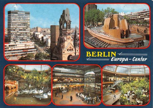 Berlin Europa-Center Mehrbildkarte ngl 302.505