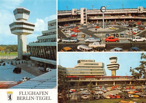 Berlin-Tegel Flughafen Mehrbildkarte ngl 302.513