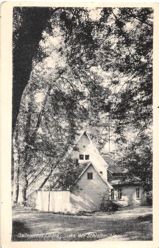 Ballenstedt (Harz) An der Schloßmühle ngl 302.693