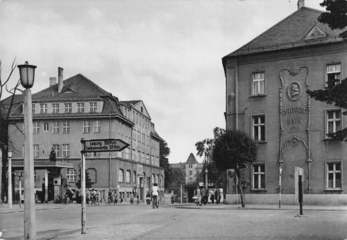 Finsterwalde (NL) Gutenberghaus und Rat des Kreises gl1968 302.780