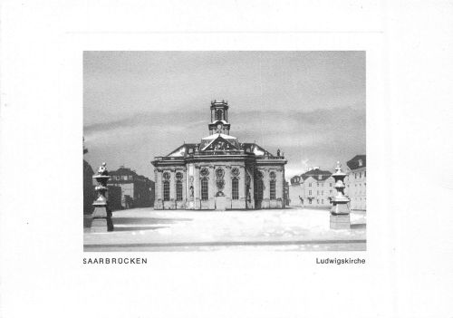 Saarbrücken Ludwigskirche keine AK ngl 303.441