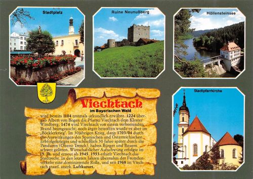 Viechtach i. bayr. Wald Mehrbildkarte ngl 303.737