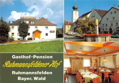 Ruhmannsfelden Gasthof Ruhmannsfeldener Hof ngl 303.738