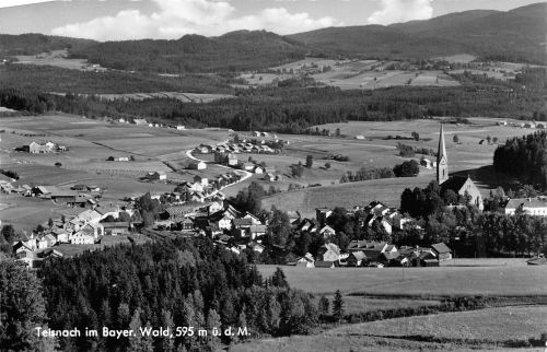 Teisnach im Bayer. Wald Panorama gl1962 303.739