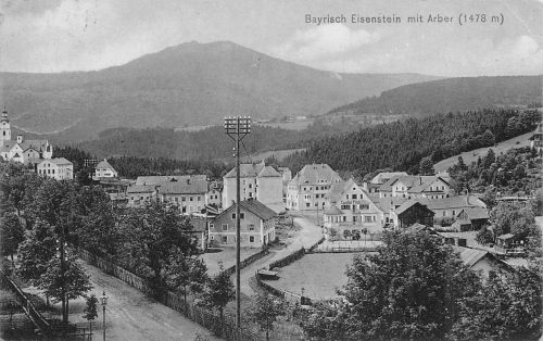 Bayer. Eisenstein Panorama mit Arber gl1910 303.745