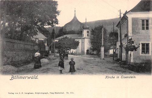 Böhmen Eisenstein Kirche ngl 303.749