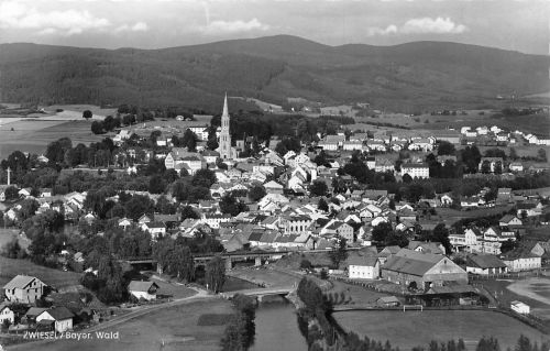 Zwiesel bayer. Wald Panorama gl1963 303.755