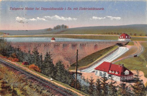 Talsperre Malter bei Dippoldiswalde gl 303.823