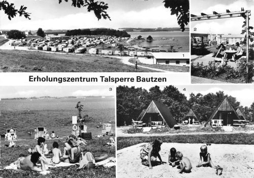Bautzen Talsperre Erholungszentrum gl1989 304.058
