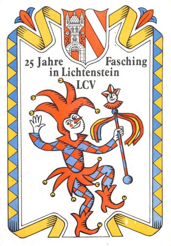 Lichtenstein i.S. 25 Jahre Fasching LCV gl1981 304.288