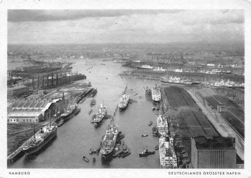 Hamburg Deutschlands grösster Hafen gl1953 304.320