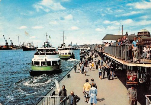 Hamburg-St. Pauli Landungsbrücken gl1967 304.321