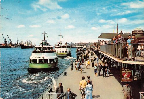 Hamburg-St. Pauli Landungsbrücken gl1963 304.322