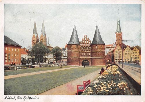 Lübeck Am Holstentor gl1942 304.391