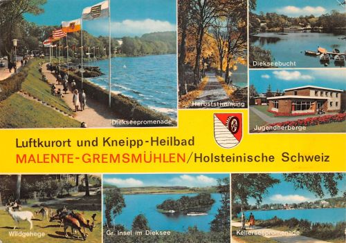 Malente-Gremsmühlen Mehrbildkarte gl1975 304.406