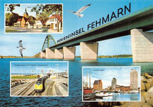 Insel Fehmarn Mehrbildkarte ngl 304.414