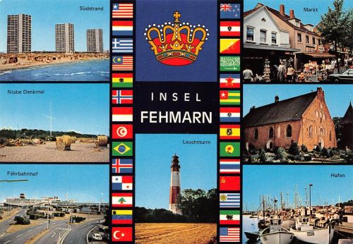 Insel Fehmarn Mehrbildkarte ngl 304.416