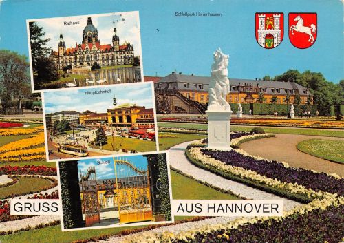 Hannover Mehrbildkarte gl1974 304.450