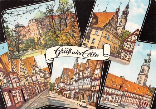 Celle Mehrbildkarte gl1963 304.458