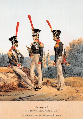 Detmold Landesmuseum Soldaten des Füselier-Bataillons ngl 304.579