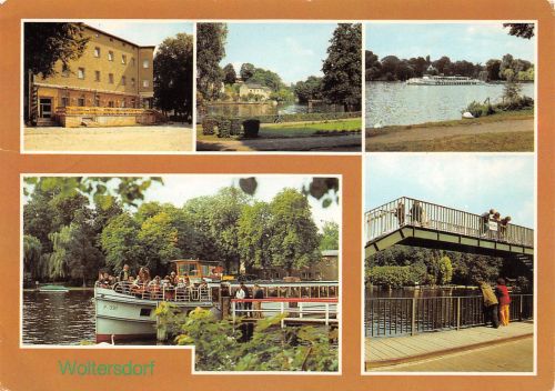 Woltersdorf (Kreis Fürstenwalde) Mehrbildkarte gl1985 304.659