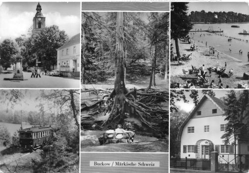 Buckow (Märk. Schweiz) Mehrbildkarte gl1984 304.660