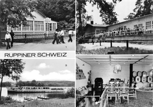 Ruppin Ruppiner Schweiz Mehrbildkarte gl1982 304.677
