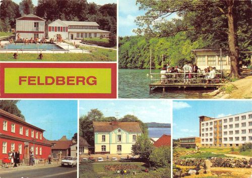 Feldberg (Kreis Neustrelitz) Mehrbildkarte gl 304.682