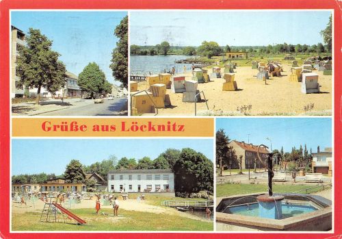 Löcknitz Mehrbildkarte gl 304.683