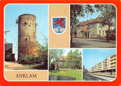 Anklam Mehrbildkarte gl1983 304.686