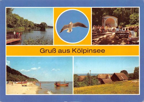 Loddin (Kreis Wolgast) Ortsteil Kölpinsee Mehrbildkarte gl 304.690