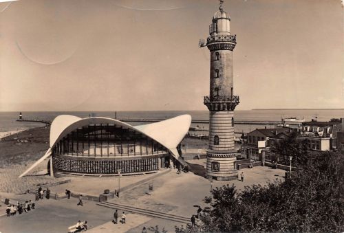 Rostock-Warnemünde 'Teepott' Leuchtturm ngl 304.707